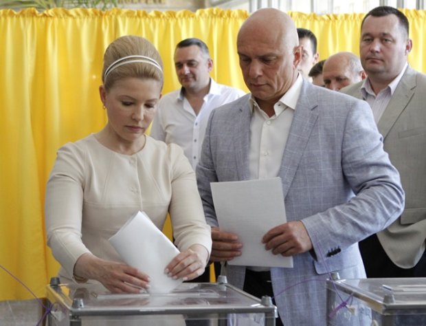 Юлия Тимошенко с мужем Александром