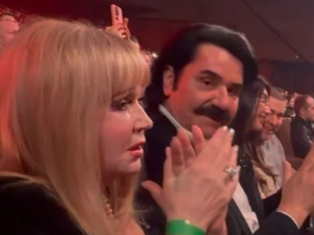 Павло Зібров із дружиною на концерті Вікора Павліка