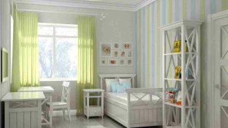 Какие цвета благоприятны для детской комнаты