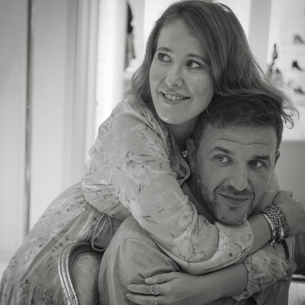 Максим Виторган и Ксения Собчак отмечают 5-ю годовщину свадьбы