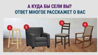 Тест-картинка: вибери стілець