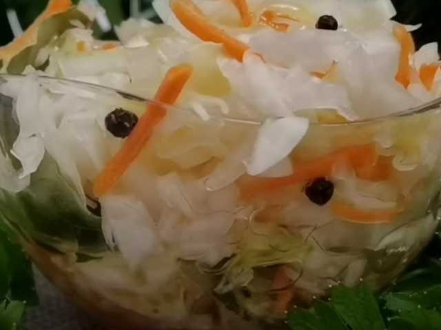 Квашена капуста