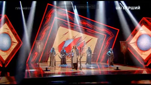 Евровидение 2018 второй полуфинал / библейский номер группы «Yurcash»