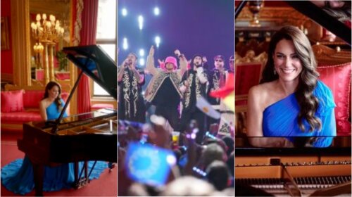 Оце так сюрприз! принцеса Кейт Міддлтон акомпанувала Kalush у фіналі Євробачення 2023 (відео)