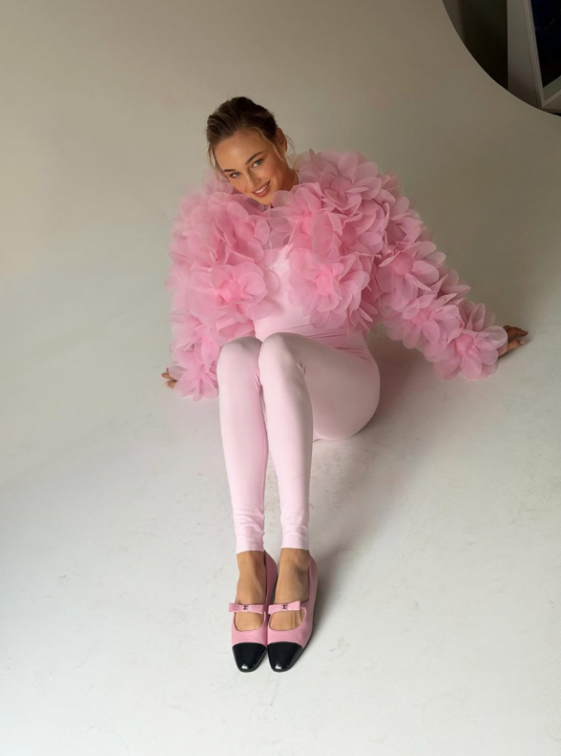 Скрін публікації Даші Белодід