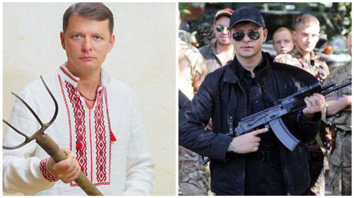 Змінив вила на автомат: Гордон повідомив, що Олег Ляшко пішов воювати