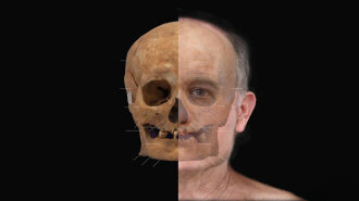 Сеть рассмешило реконструированное лицо мужчины, жившего 600 лет назад (фото и видео)