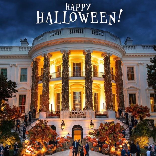 Хеллоуин в Белом Доме