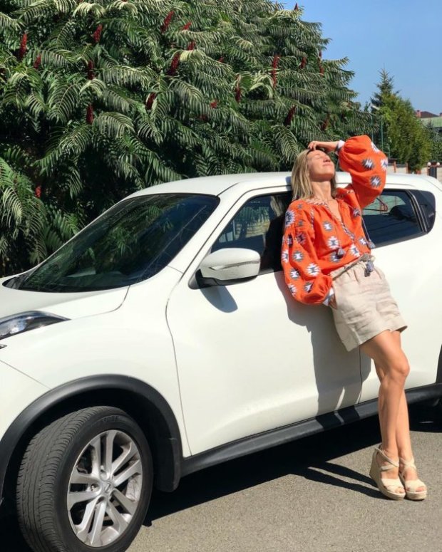 Аниту Луценко ограбили и угнали ее машину
