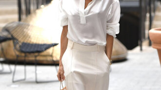 Как одеться в стиле total-white: мастер-класс от Виктории Бекхэм