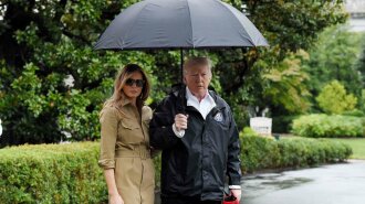 Trump Re-Visits Harvey Flood Victims in Gulf Coast