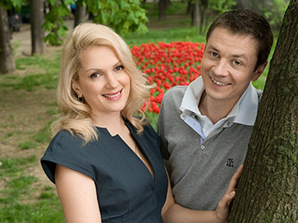 Мария Порошина и бывший муж Илья Древнов