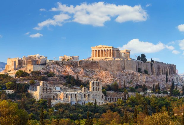 Піша прогулянка по Афінам / Акрополь