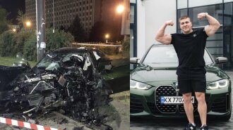 В Киеве известный блогер на BMW попал в серьезное ДТП: водителя срочно госпитализировали (ФОТО)