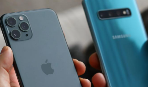 iPhone и Samsung