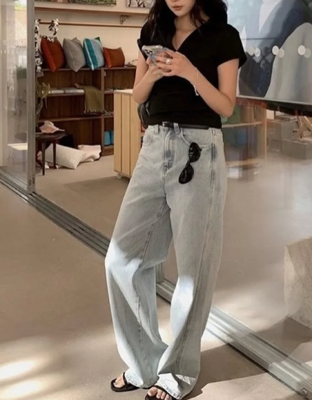 Модные джинсы