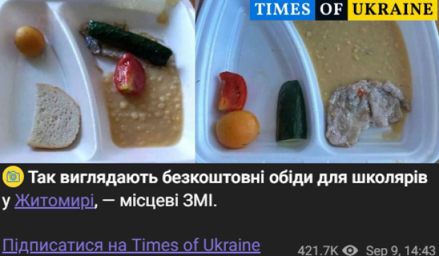 Безкоштовне харчування в школах України та чим годують дітей