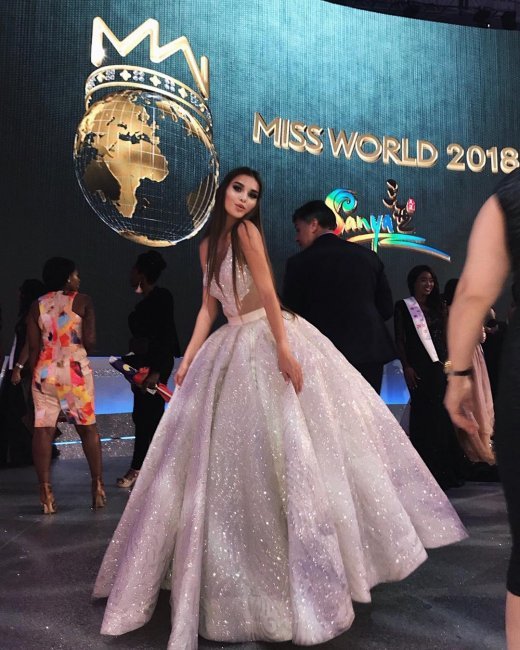 Леоніла Гузь на «Міс світу 2018»