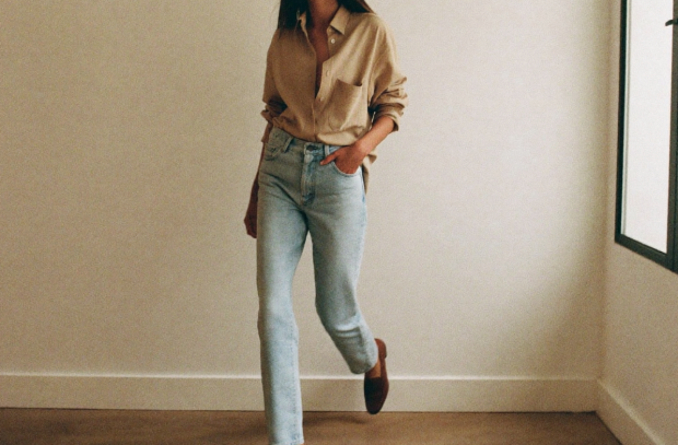 Трендові прямі джинси, фото із соцмереж