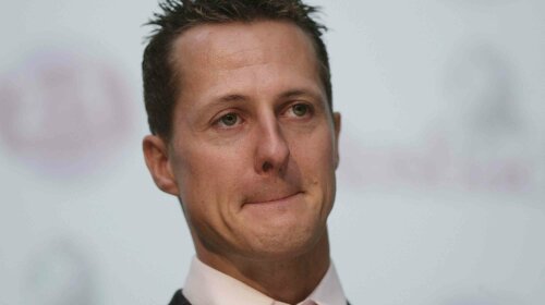 Michael Schumacher Visits Mineral Water Plant