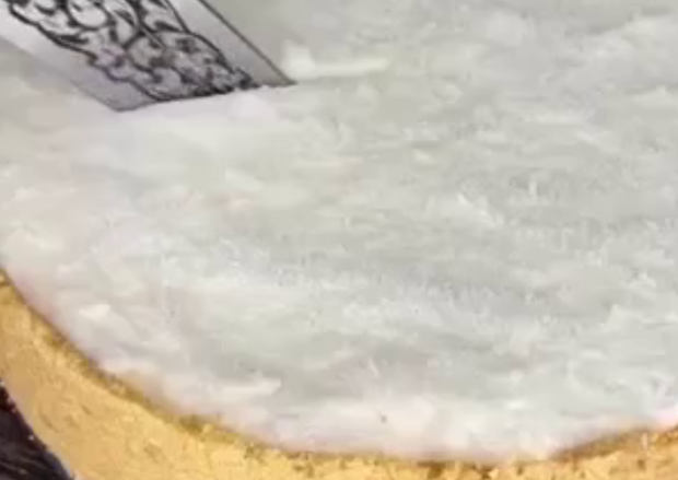 Чизкейк "Баунти", кадр из видео