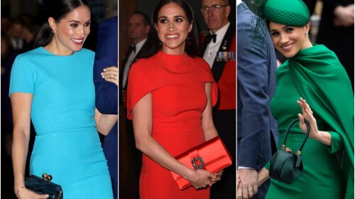 Последний выход Меган: супруга принца Гарри произвела настоящий фурор, появившись в Лондоне в невероятно ярких голливудских нарядах (фото)