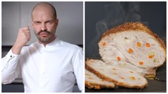 Буженина, шпигованная морковью и чесноком по рецепту "МастерШефа" Ярославского: гости будут в восторге!