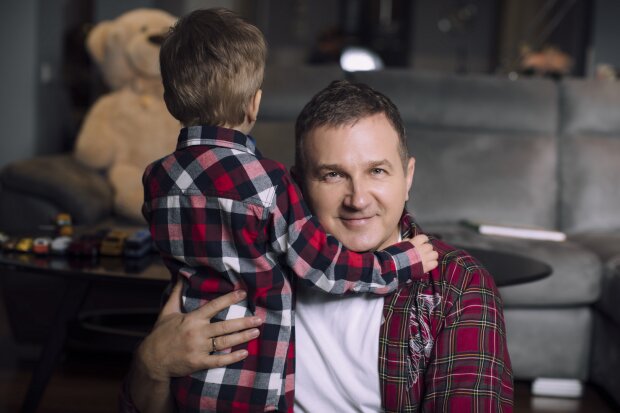 Юрій Горбунов, ведучий, розваги з сином, обговорення в мережі