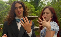 Маша Полякова и Эден, кадр с видео