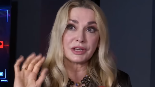 Ольга Сумська, кадр з інтерв'ю