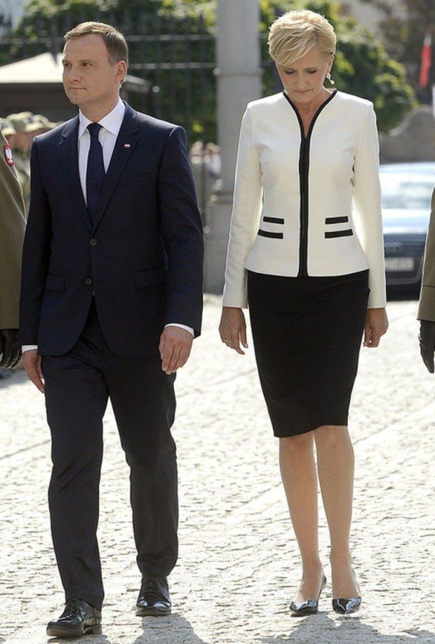 Президент Польши Анджей Дуда и его супруга Агата