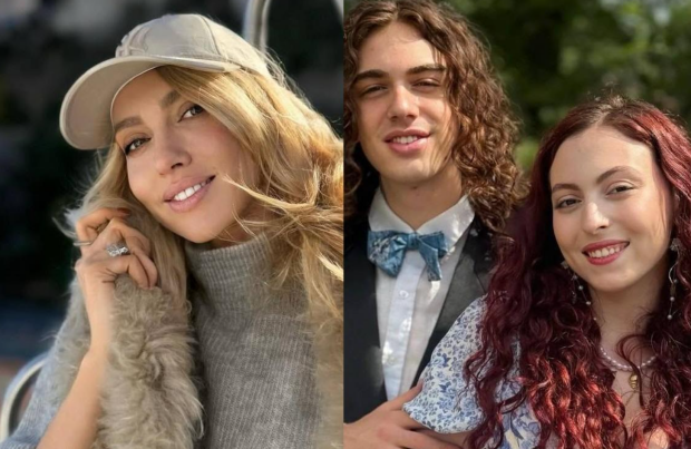 Оля Полякова, Маша Полякова с мужем, фото из соцсетей