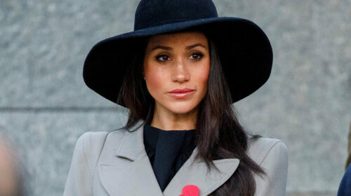 Meghan Markle, the fiancee of britain's Prince Harry, attends the Dawn Service at Wellington A