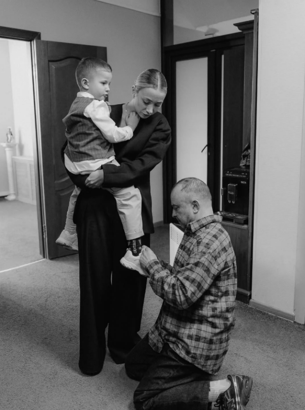 Катя Репяхова, Виктор Павлик и их сын