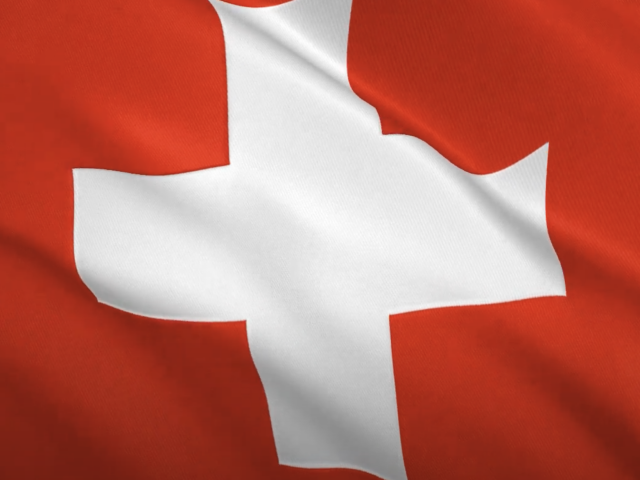Флаг Швейцарии, скриншот из YouTube
