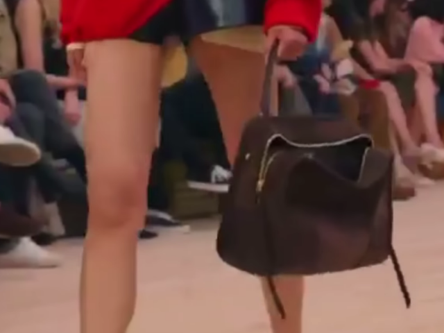 Женщина, мода, сумочка