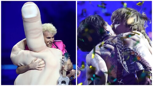 Евровидение 2021: самые забавные и пикантные моменты выступлений гранд-финала (ФОТО)