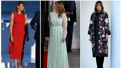Найбільш стильні образи Меланії Трамп за 2019 рік: від вечірньої сукні до повсякденних джинсів