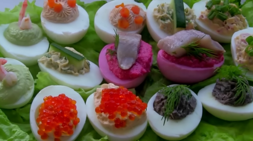 Фаршировані яйця
