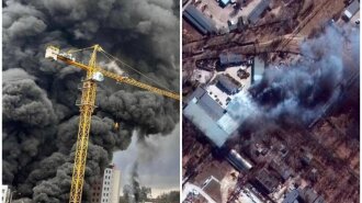 Разрушения под Киевом после обстрелов: кадры со спутника