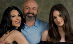 Маша Єфросиніна, Тимур Хромаєв та їх донька Нана