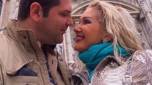 Катя Бужинська показала архівні фото з чоловіком на честь річниці заручин: "8 років тому це було так"