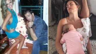 До и после: 13 фотографий о том, как родительство меняет людей