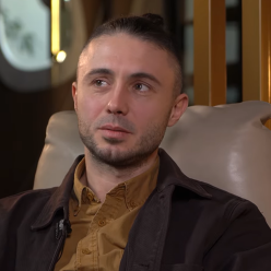Тарас Тополя, кадр з інтерв'ю