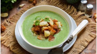 Согревающий крем-суп из брокколи и шпината: оригинальный рецепт первого блюда