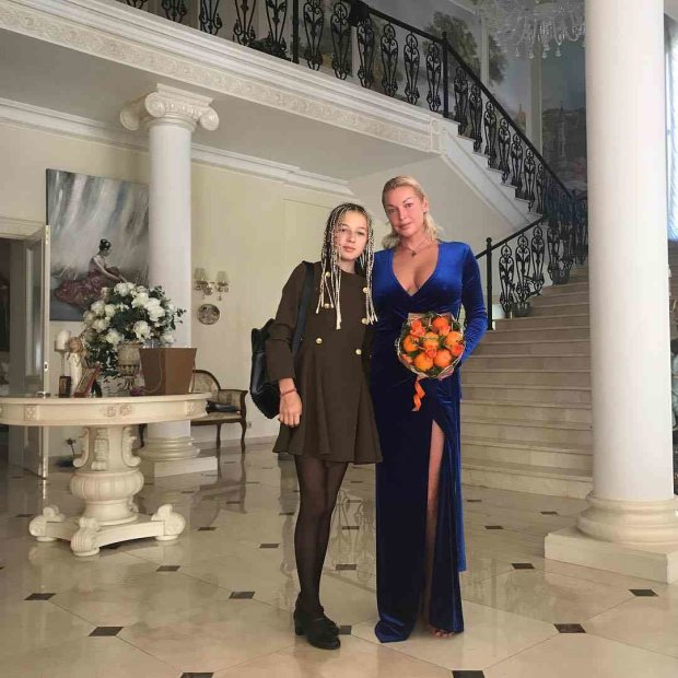 Анастасія Волочкова з дочкою Аріадною