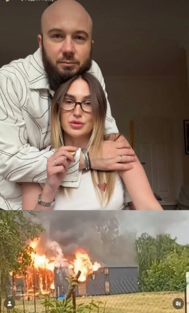 Аніта Соловей із чоловіком