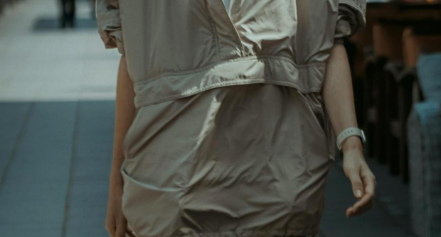 Женщина, мода, одежда, куртка