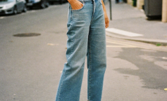 Трендовые джинсы-бочка, фото из соцсетей