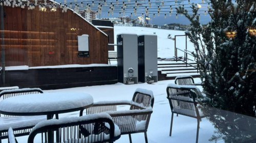 Снег, погода, фото из соцсетей